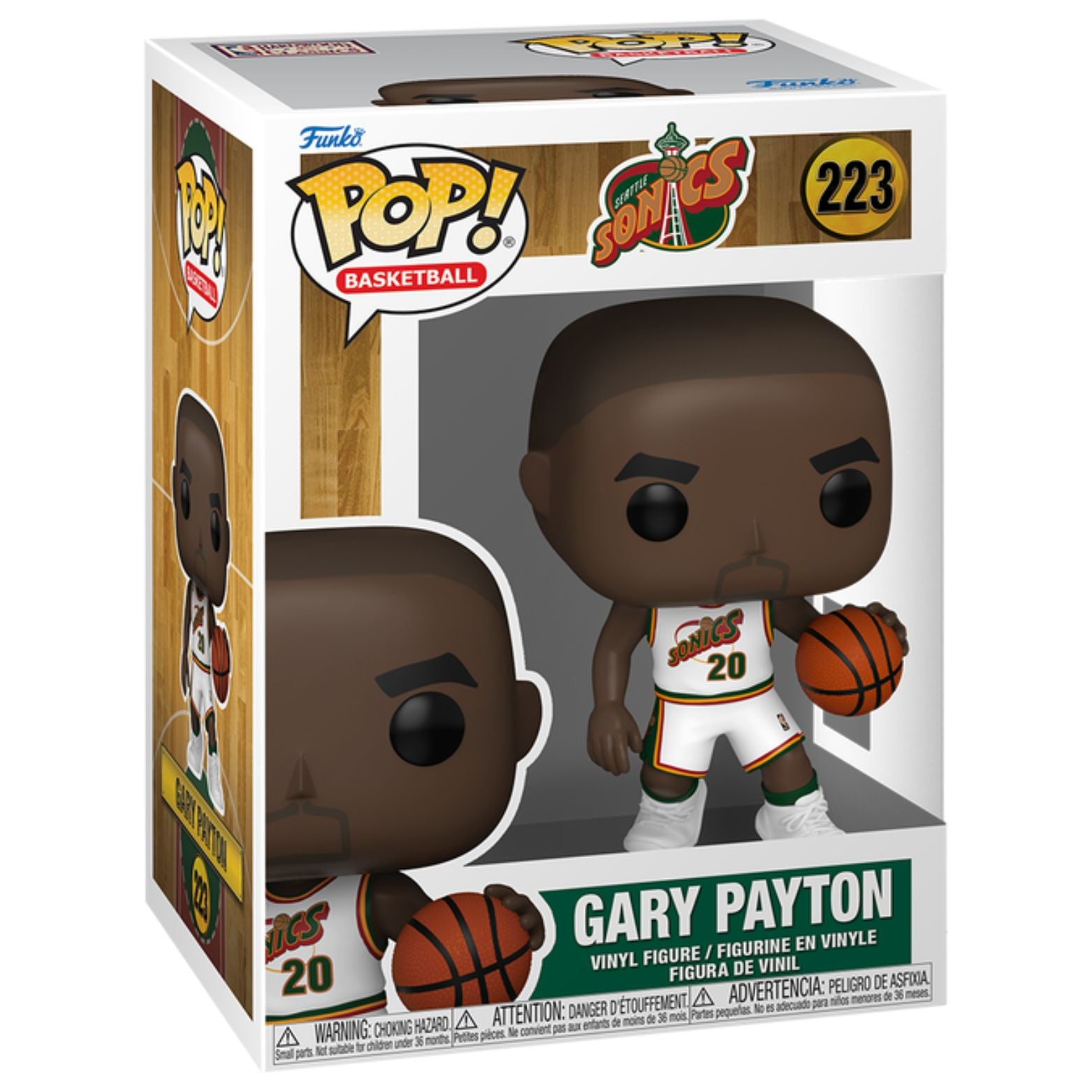 FUNKO POP! NBA BASKETBALL SONICS GARY PAYTON no223