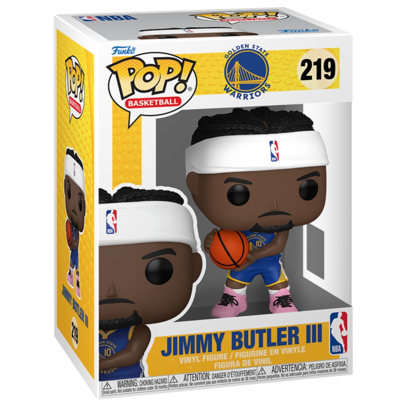 FUNKO POP! NBA BASKETBALL WARRIORS JIMMY BUTLER III no219