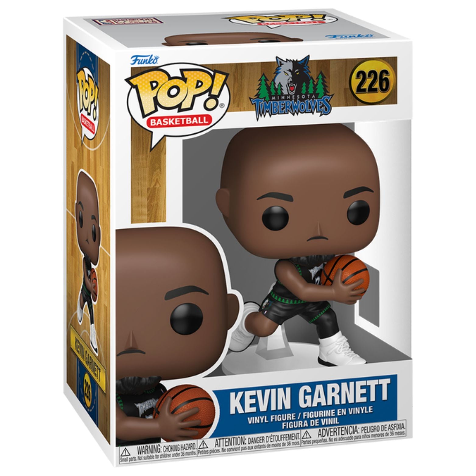 FUNKO POP! NBA BASKETBLL MINNESOTA TIMBERWOLVES KEVIN GARNETT no226