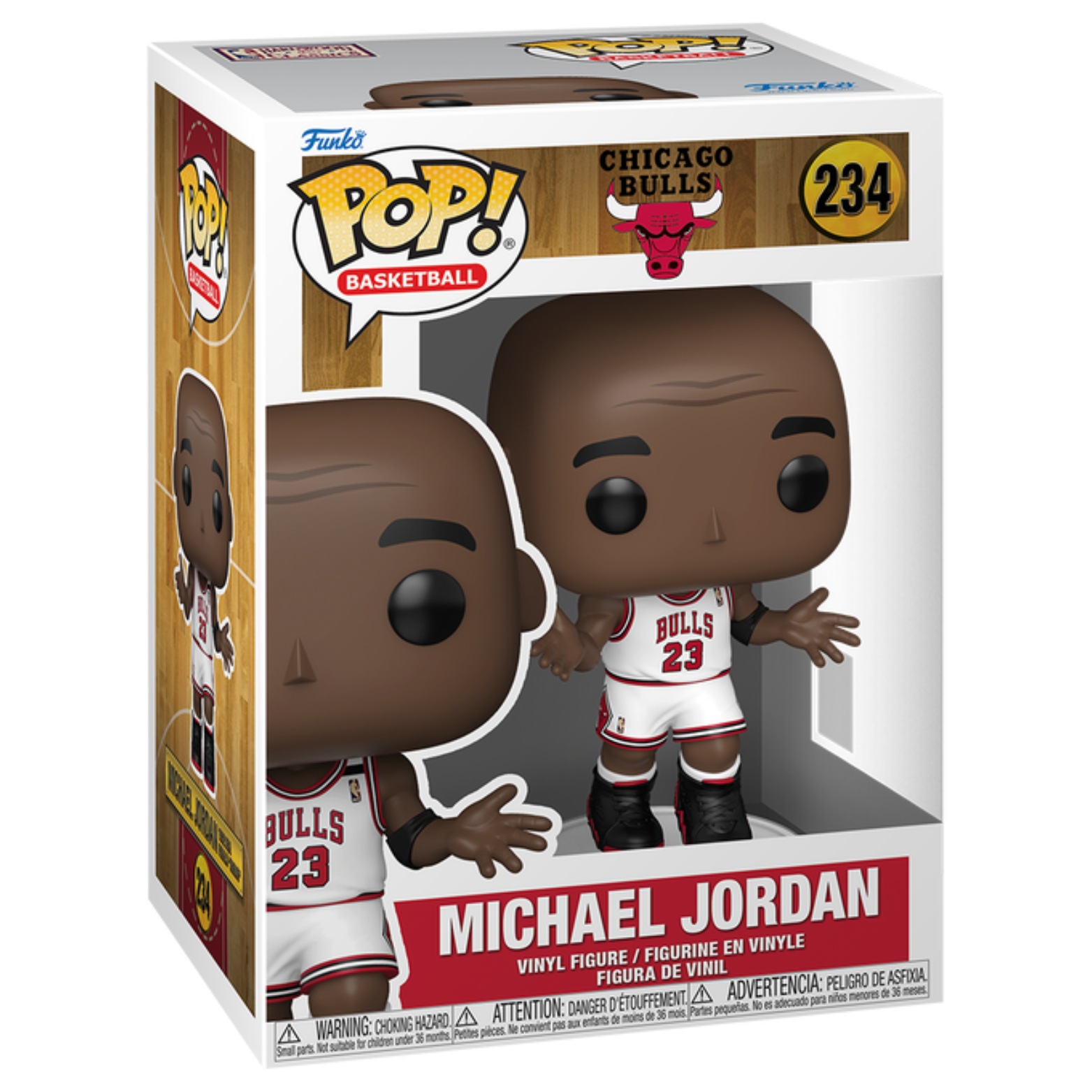FUNKO POP! NBA CHICAGO BULLS MICHAEL JORDAN SHRUG no234