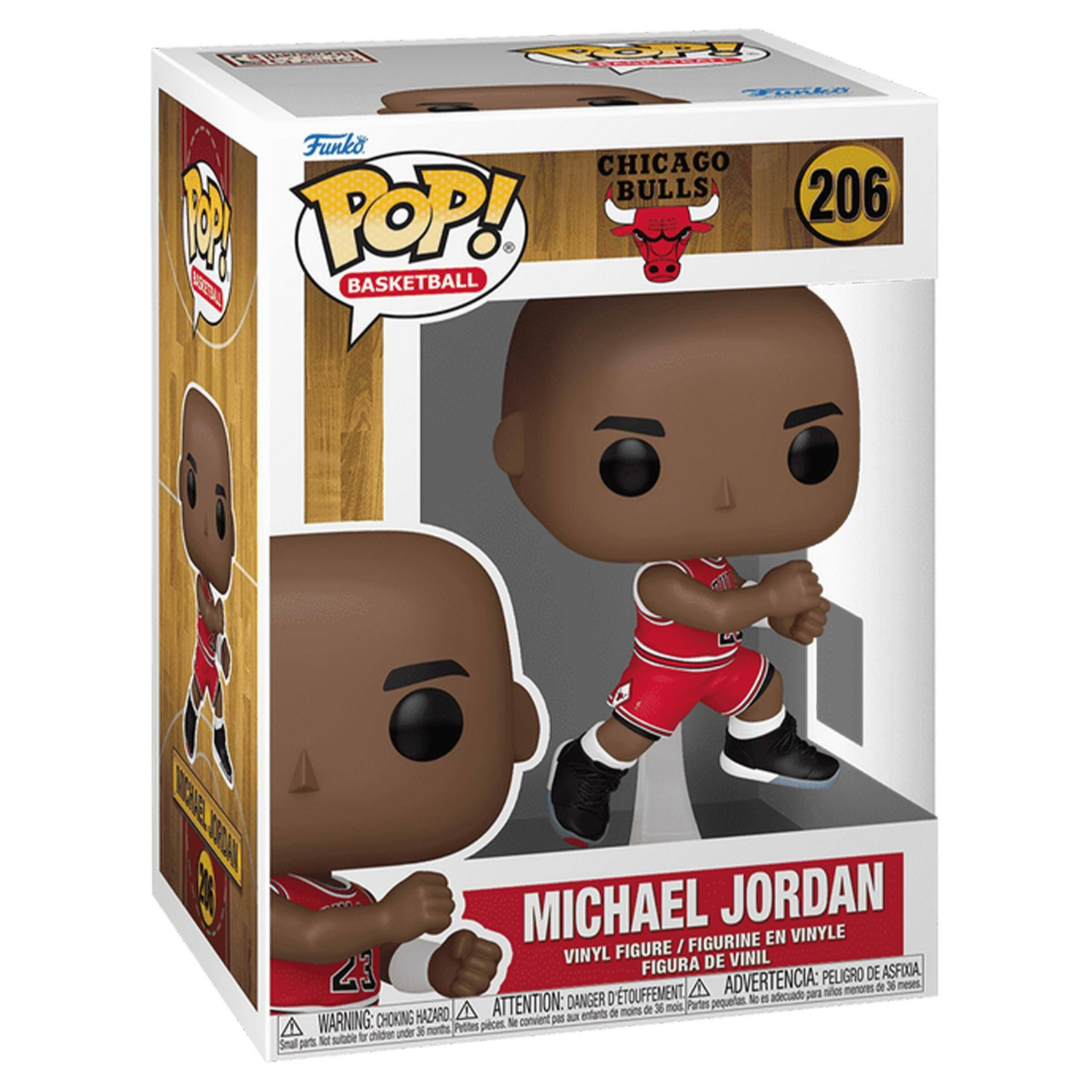 FUNKO POP! NBA CHICAGO BULLS MICHAEL JORDAN no206