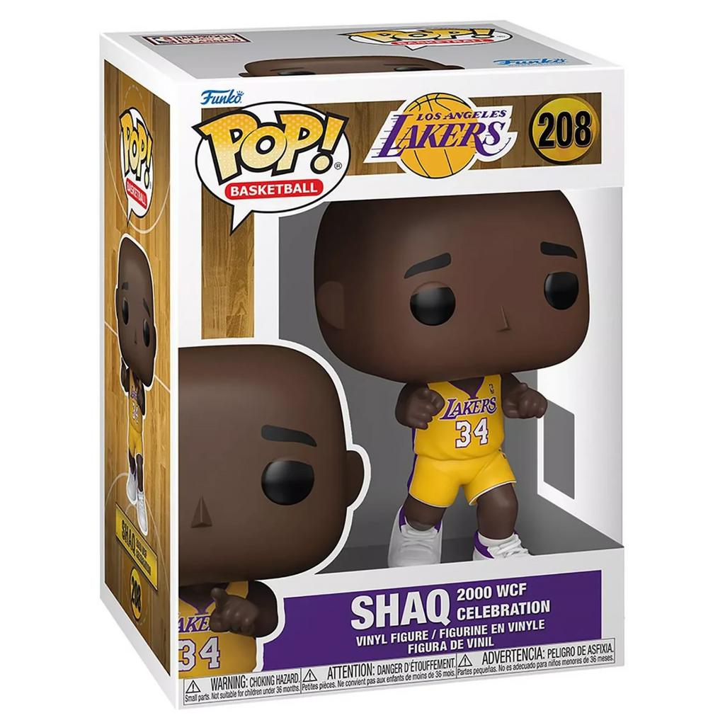 FUNKO POP! NBA LOS ANGELES LAKWEA SHAQ 2000 WCF CELEBRATION no208