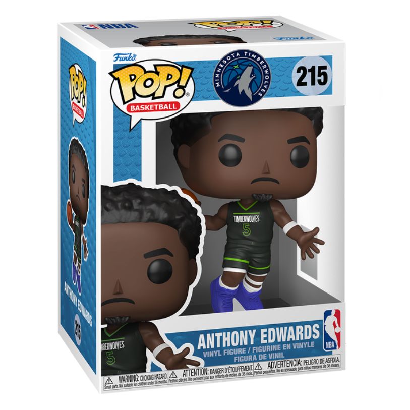 FUNKO POP! NBA MINNESOTA TIMBERWOLVES ANTHONY EDWARDS no215
