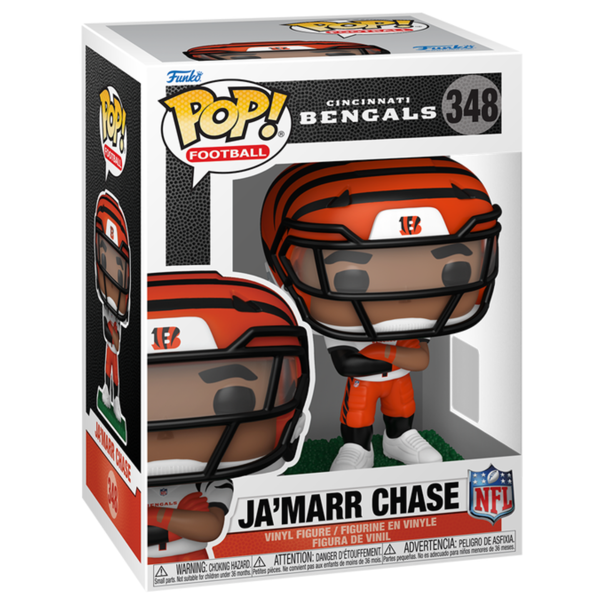 FUNKO POP! NFL FOOTBALL BENGALS JA' MARR CHASE no348