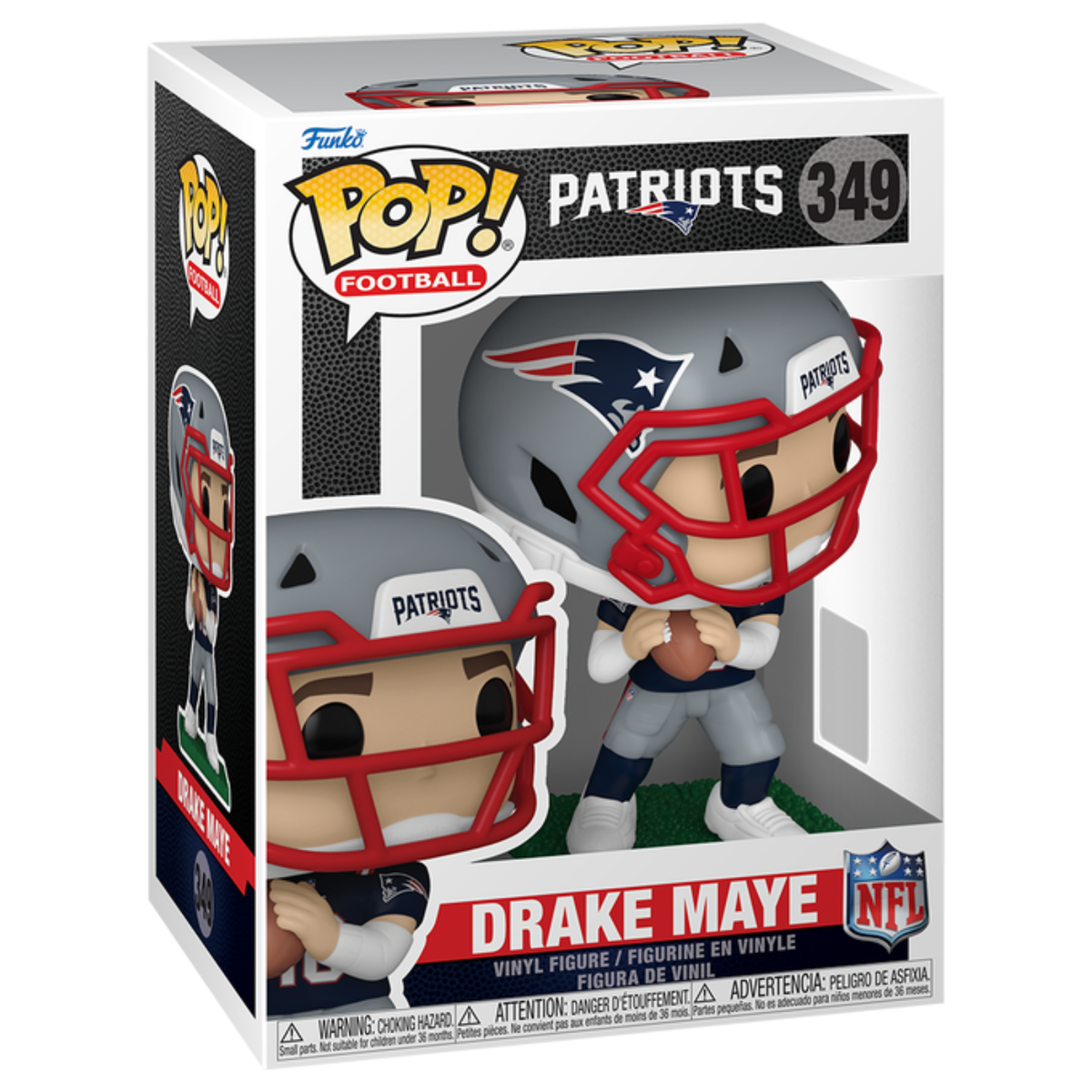 FUNKO POP! NFL FOOTBALL PATRIOTS DRAKE MAYE no349