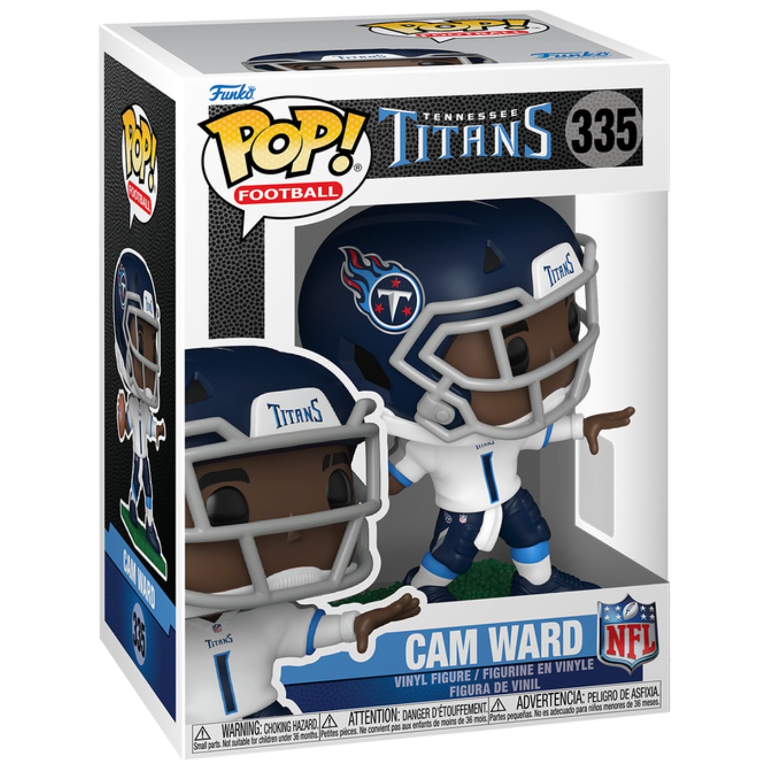 FUNKO POP! NFL FOOTBALL TEENESSE TITANS CAM WARD no335