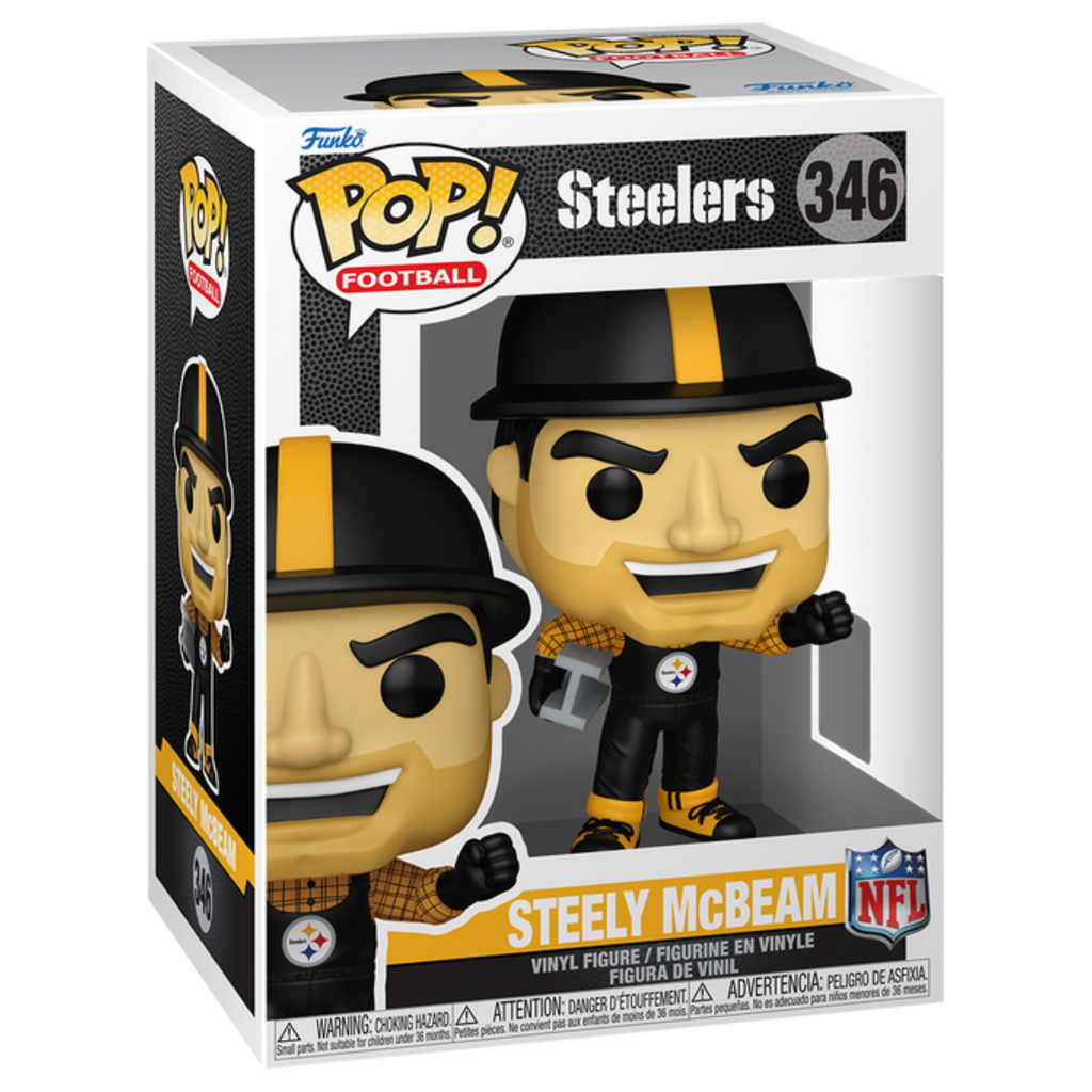 FUNKO POP! NFL MASCOTS STEELERS STEELY McBEAM no346