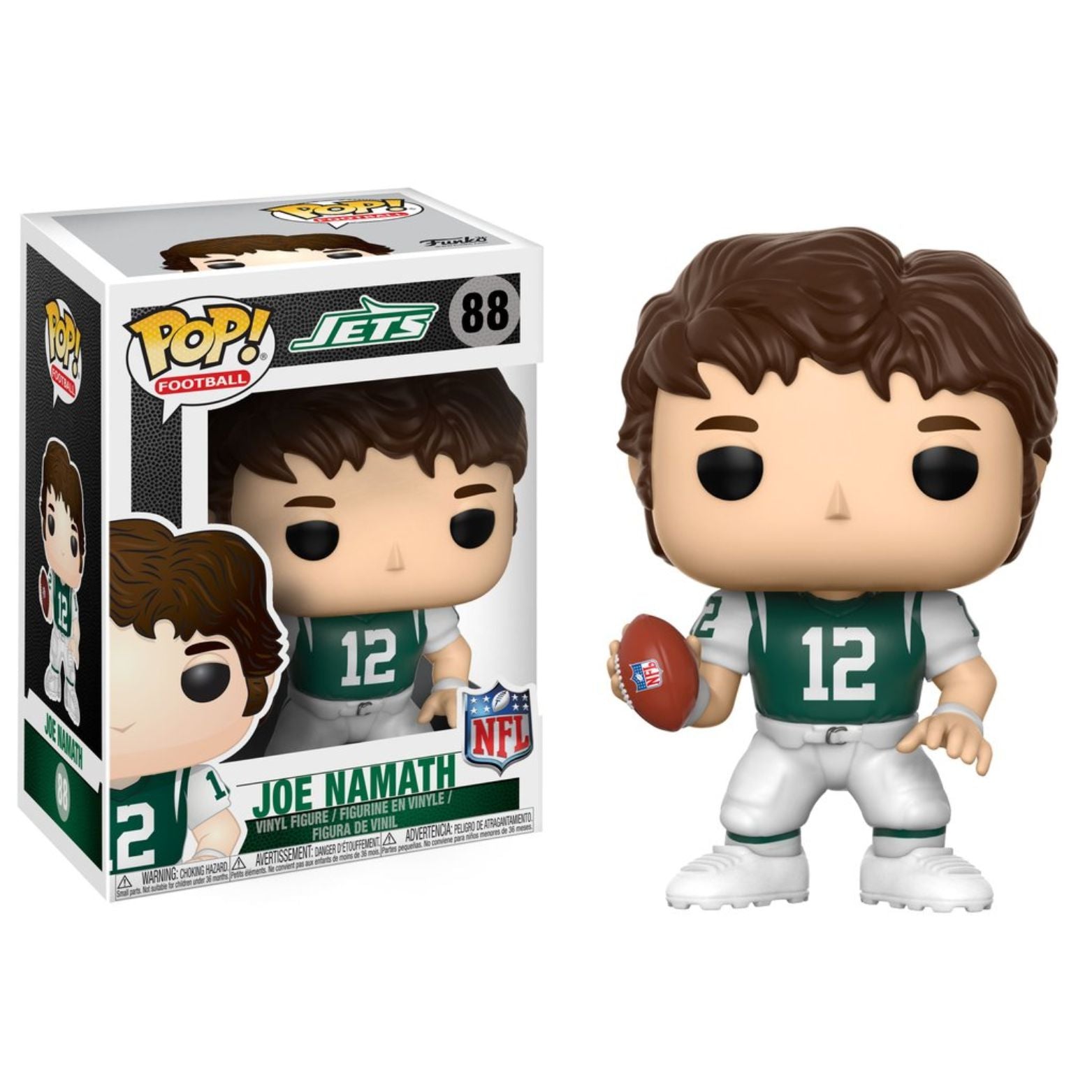 FUNKO POP! NFL NEW YORK JETS JOE NAMATH no88
