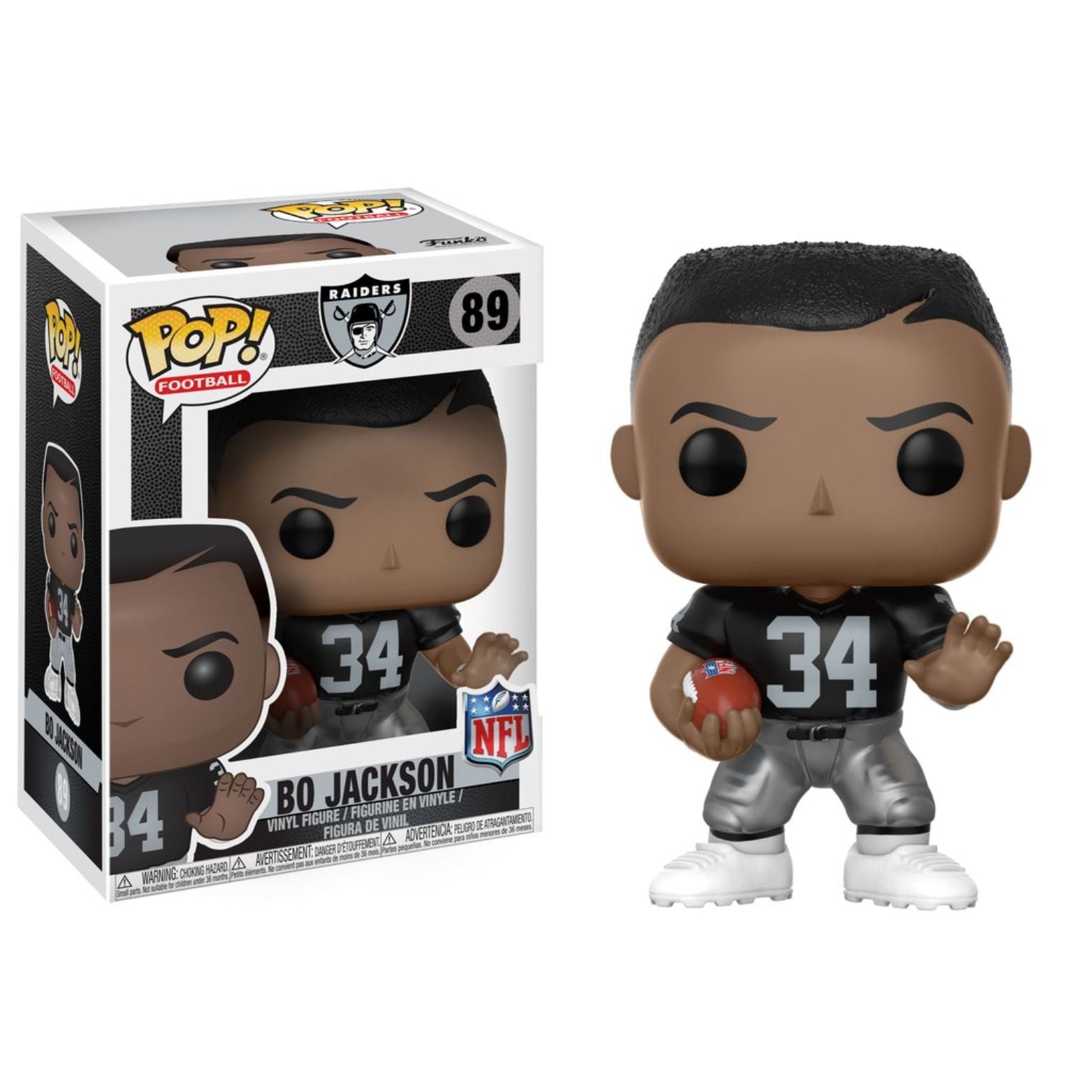 FUNKO POP! NFL OAKLAND RAIDERS BO JACKSON no89