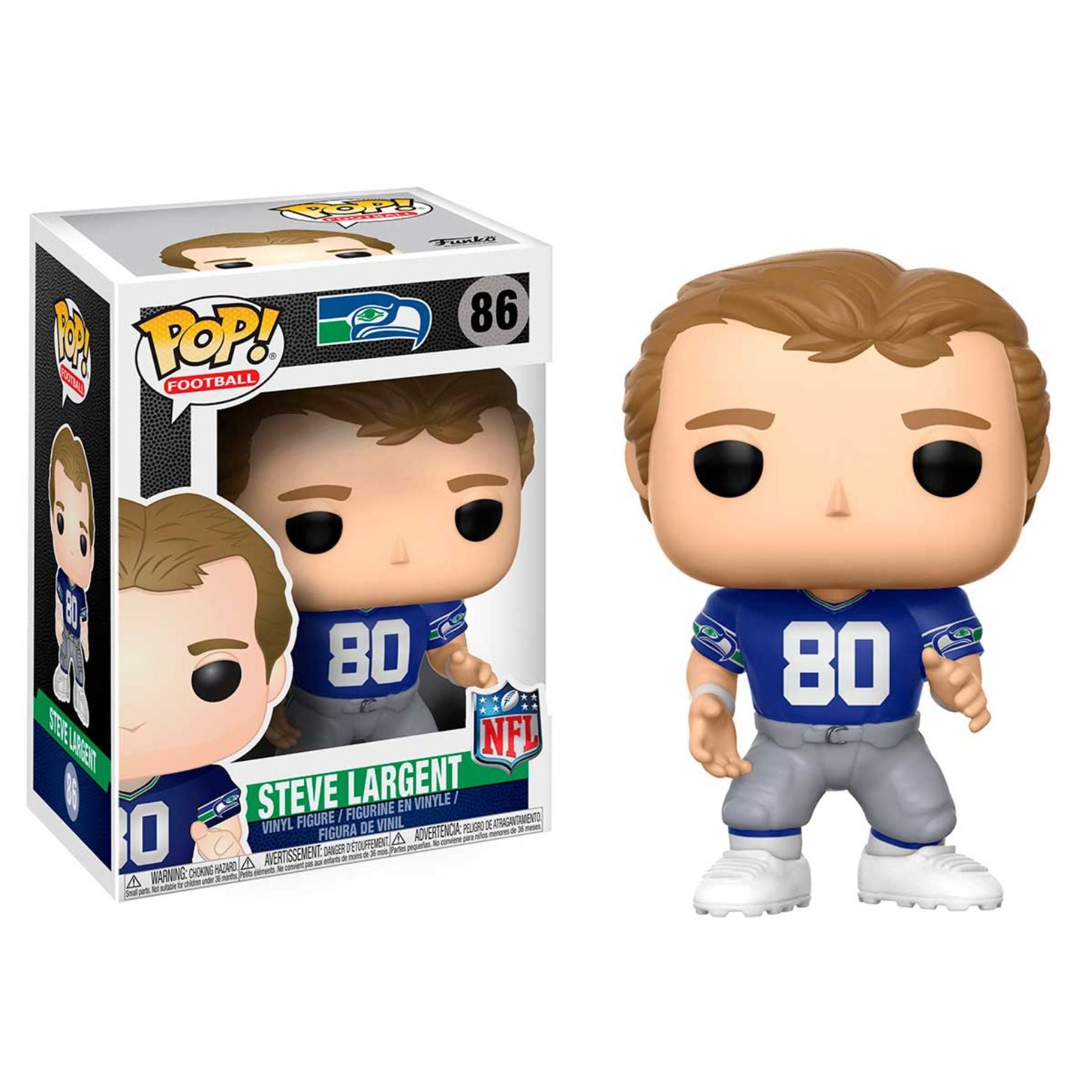FUNKO POP! NFL SEATTLE SEAHAWKS STEVE LARGENT no86