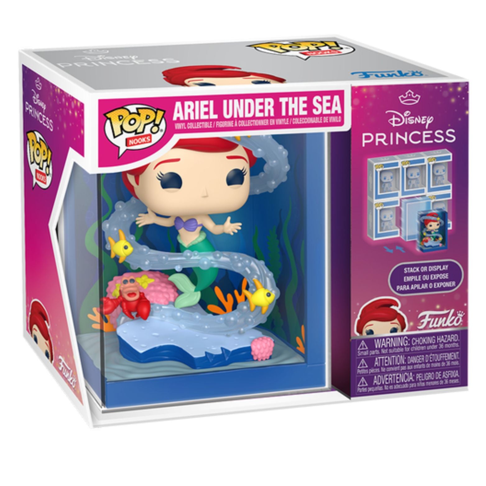 FUNKO POP! NOOKS DISNEY PRINCESS ARIEL UNDER THE SEA