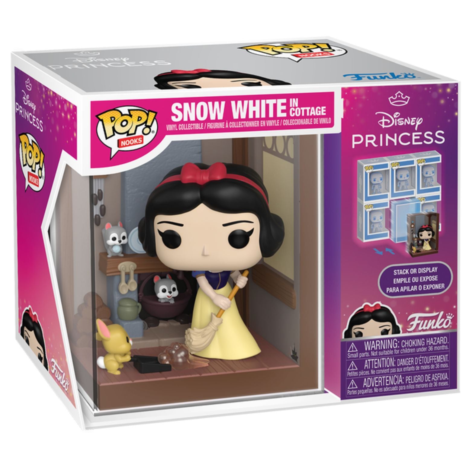 FUNKO POP! NOOKS DISNEY SHOW WHITE DWARFS HOUSE