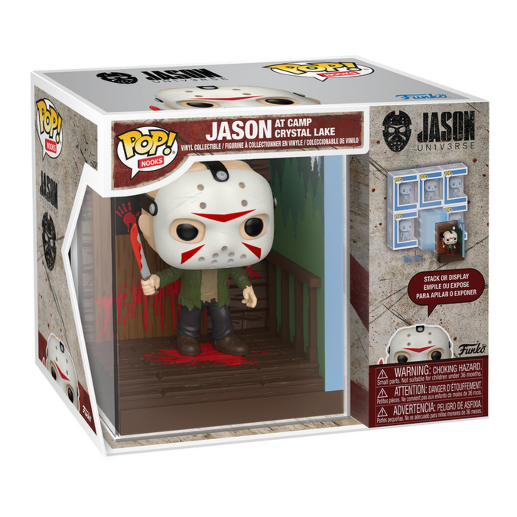 FUNKO POP! NOOKS FRIDAY THE 13TH JASON AT CAMP CRYSTAL LAKE