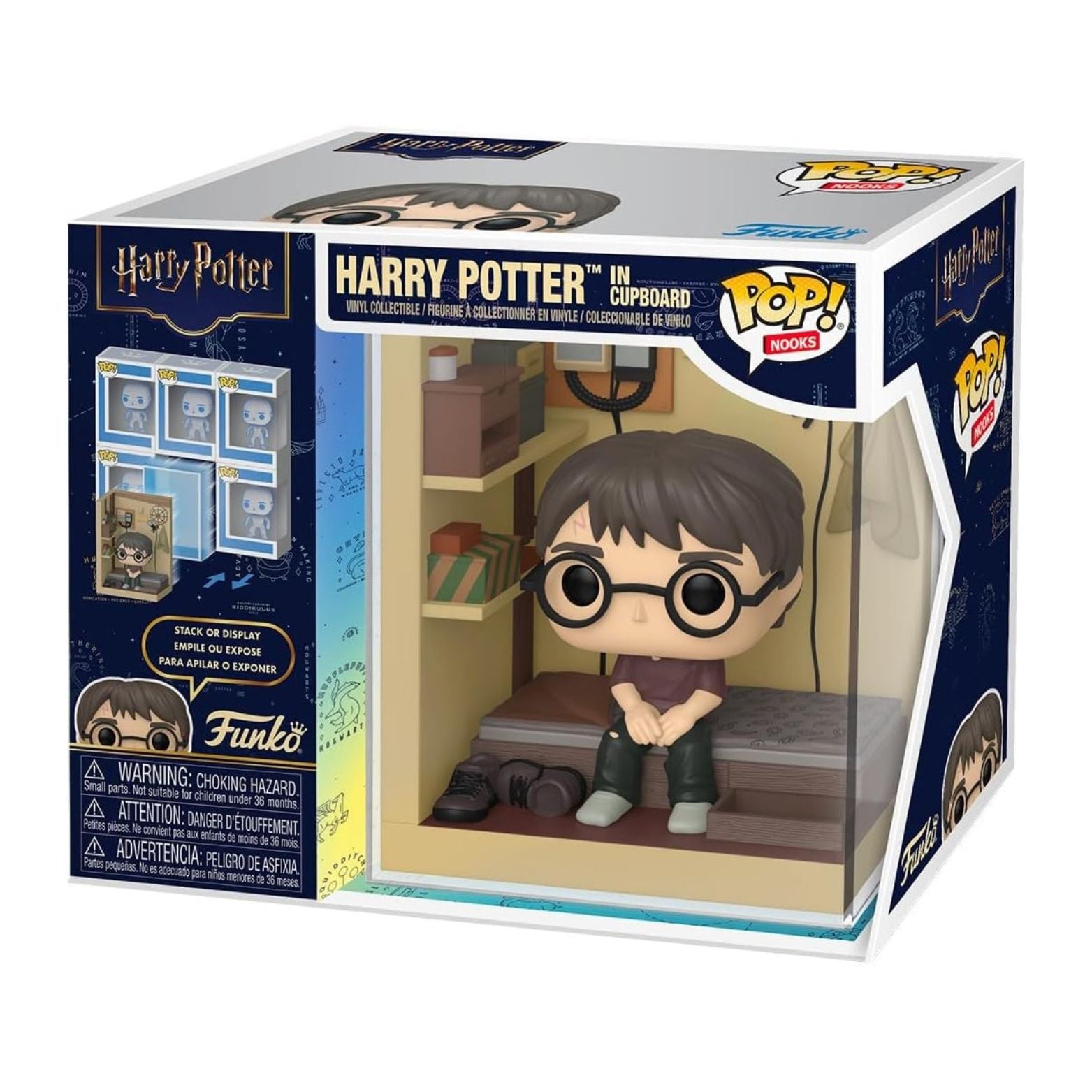 FUNKO POP! NOOKS HARRY POTTER IN CUPBOARD