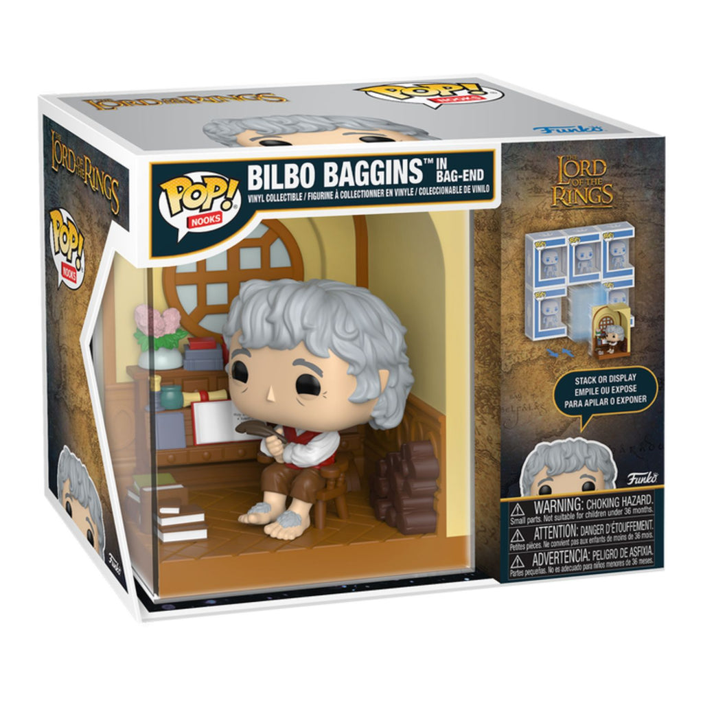 FUNKO POP! NOOKS THE LORD OF THE RINGS BILBO BAGGINS IN BAG-END