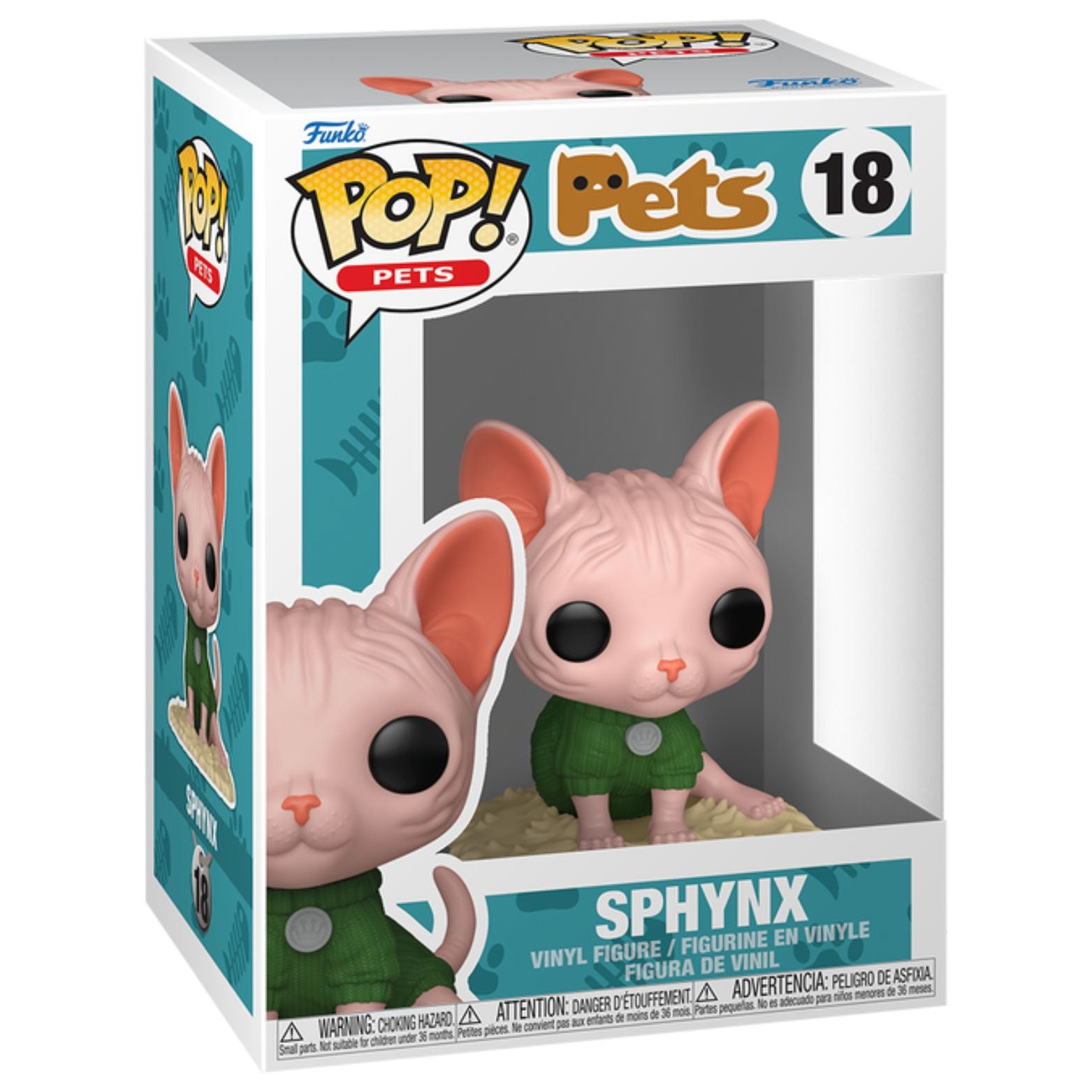 FUNKO POP! PETS SPHYNX no18