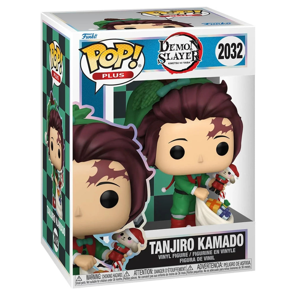 FUNKO POP! PLUS ANIMATION DEMON SLAYER TANJIRO KAMADO HOLIDAY no2032