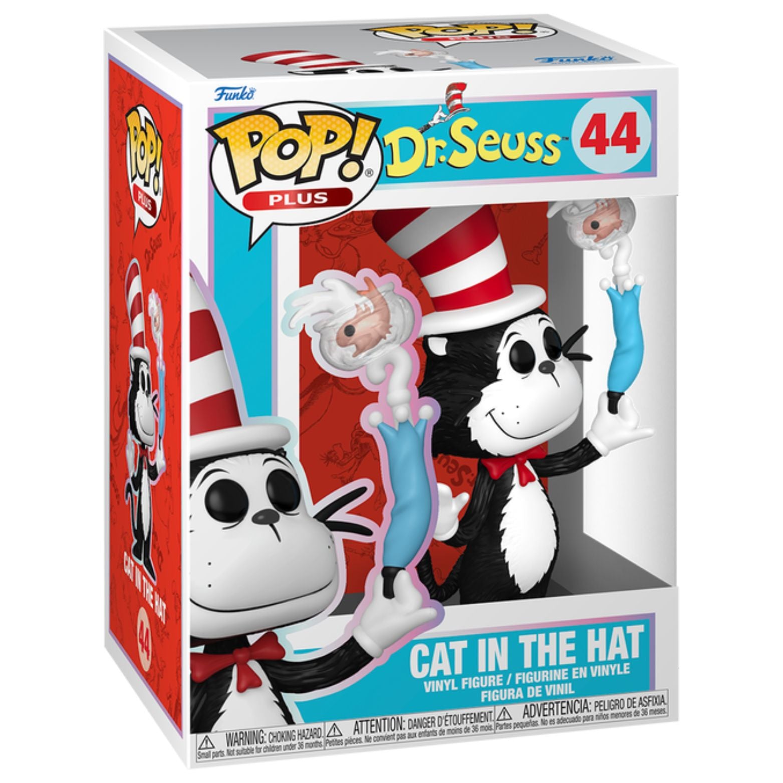 FUNKO POP! PLUS BOOKS DR. SEUSS CAT IN THE HAT no44
