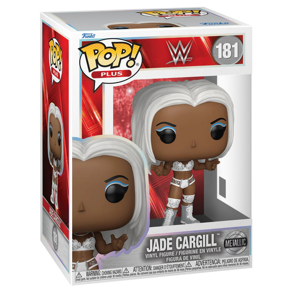 FUNKO POP! PLUS WWE JADE CARGILL METALLIC no181