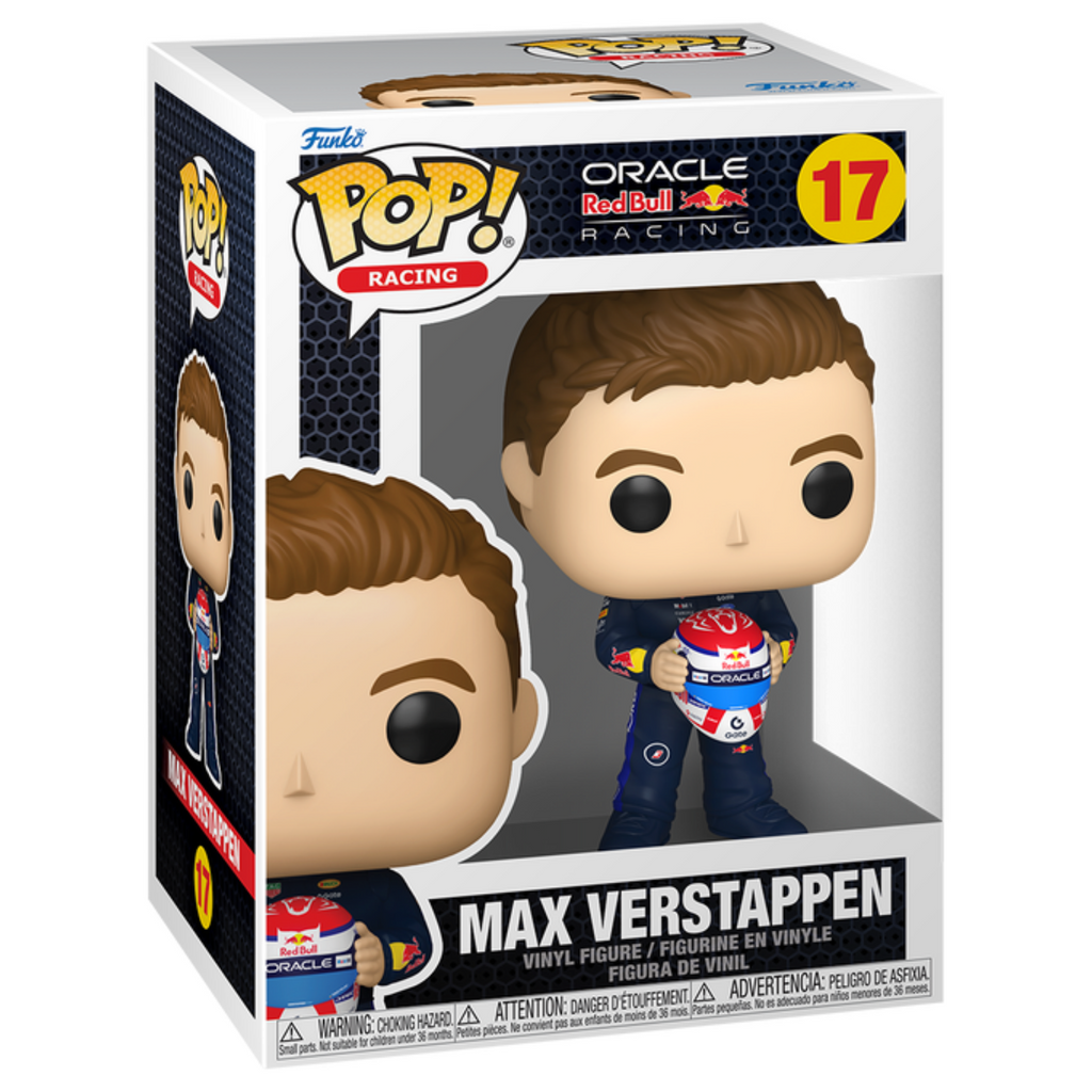 FUNKO POP! RACING MAX VERSTAPPEN WITH HELMET no17