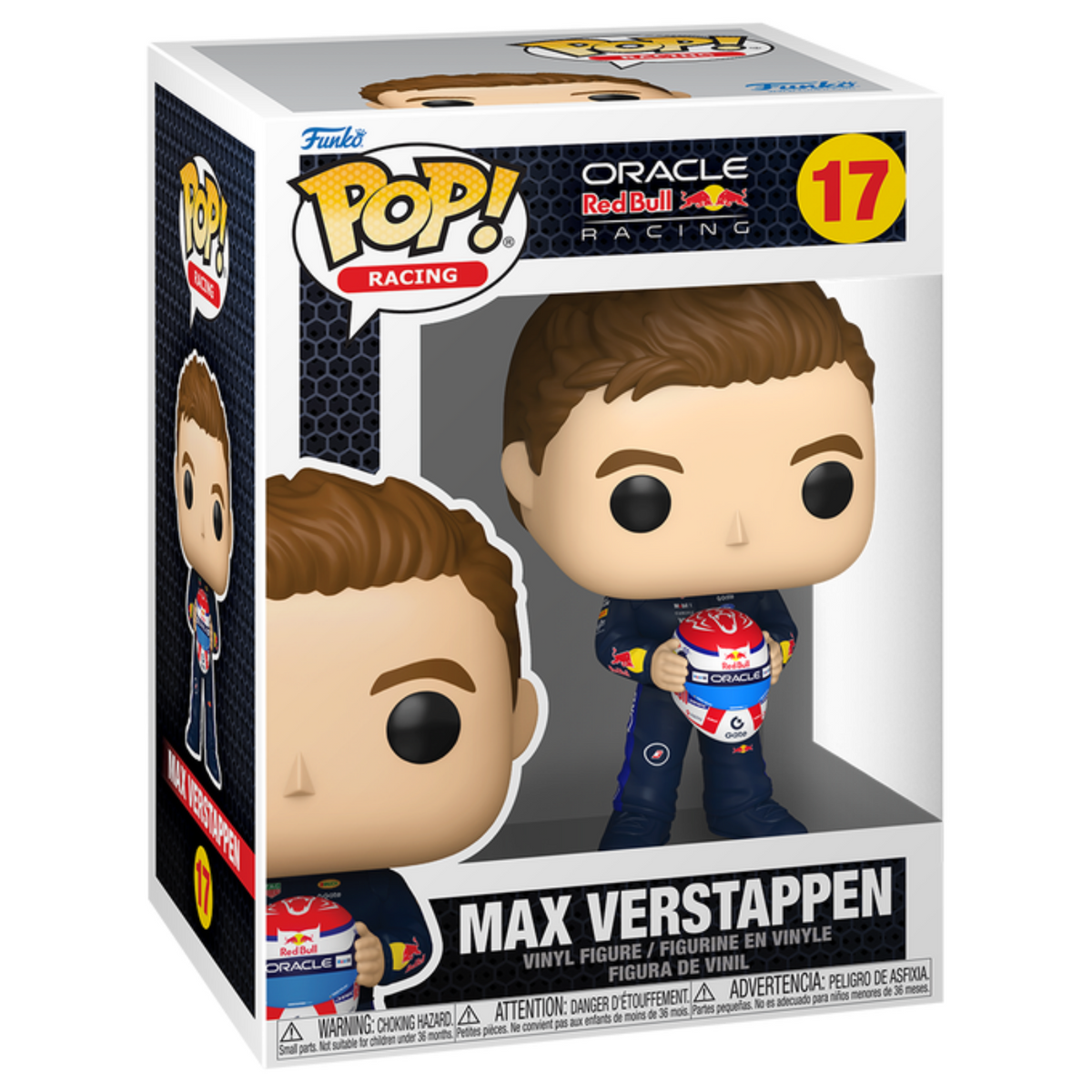 FUNKO POP! RACING MAX VERSTAPPEN WITH HELMET no17