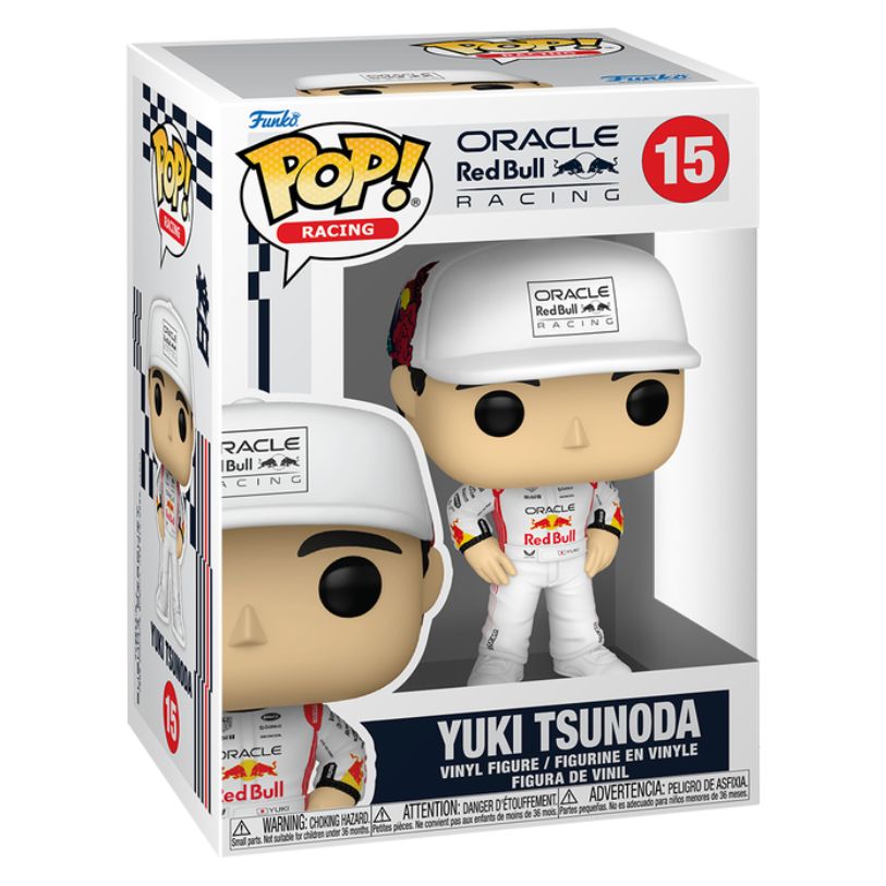 FUNKO POP! RACING YUKI TSUNODA no15