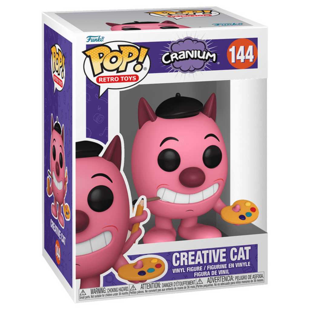 FUNKO POP! RETRO TOYS CRANIUM CREATIVE CAT no144