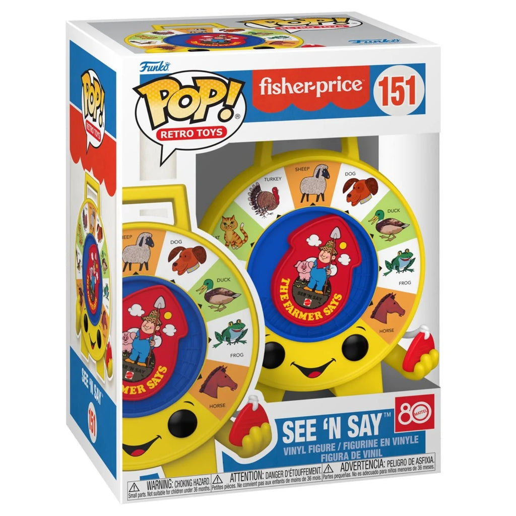 FUNKO POP! RETRO TOYS SEE 'N SAY no151