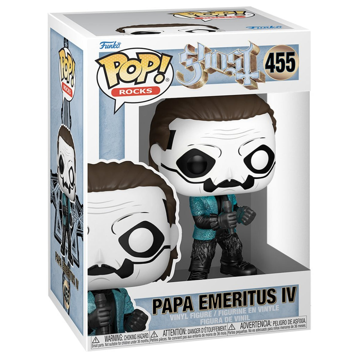 FUNKO POP! ROCKS GHOST PAPA EMERITUS IV GLAM no455