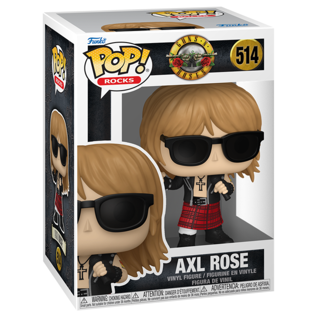 FUNKO POP! ROCKS GUNS N ROSES AXL ROSE no514