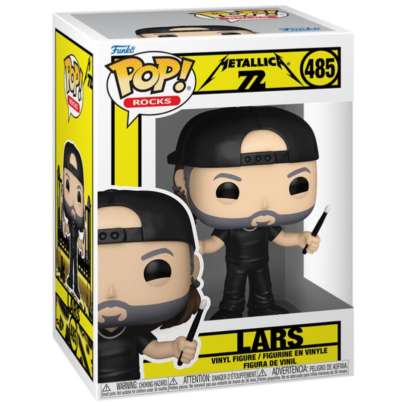 FUNKO POP! ROCKS METALLICA LARS no485