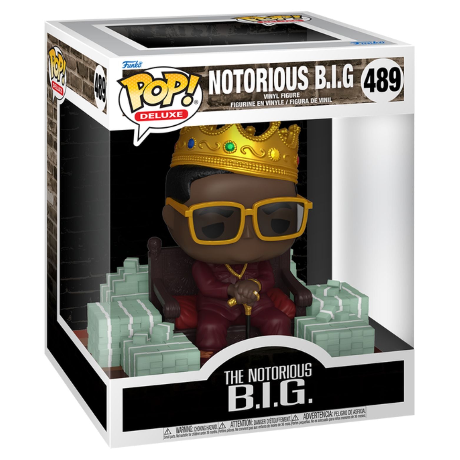 FUNKO POP! ROCKS NOTORIOUS B.I.G. no489