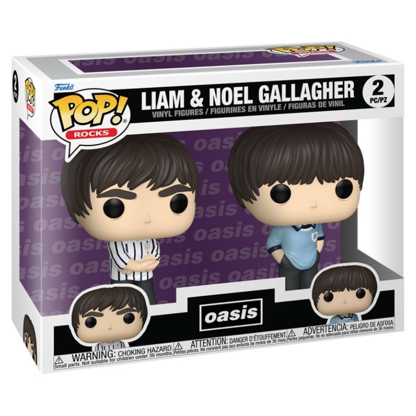 FUNKO POP! ROCKS OASIS LIAM & NOEL GALLAGHER 2-PACK