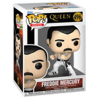 FUNKO POP! ROCKS QUEEN FREDDIE MERCURY WHITE SINGLET no496