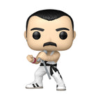 FUNKO POP! ROCKS QUEEN FREDDIE MERCURY WHITE SINGLET no496