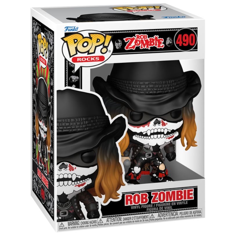 FUNKO POP! ROCKS ROB ZOMBIE no490