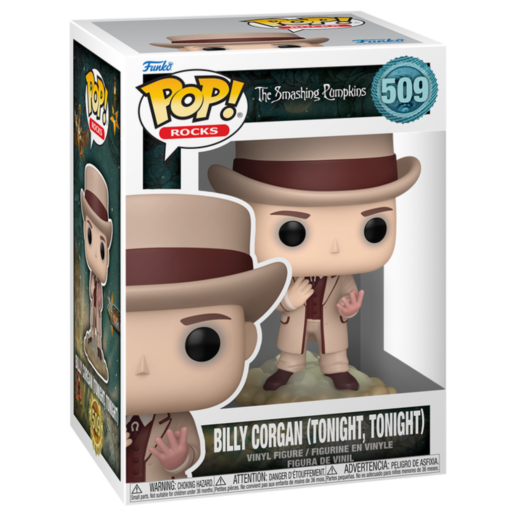 FUNKO POP! ROCKS THE SMASHING PUMPKINS BILLY CORGAN TONIGHT, TONIGHT no509