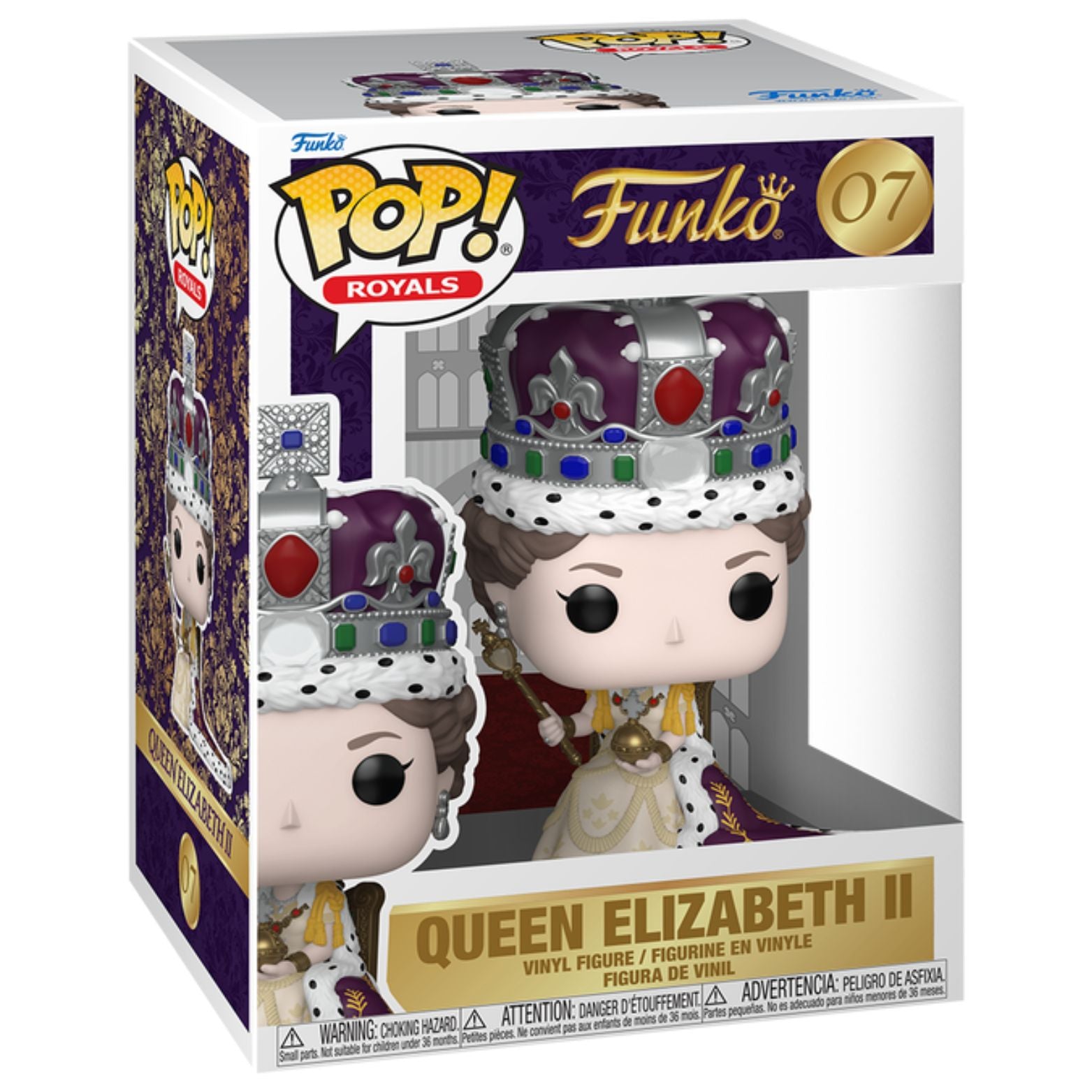 FUNKO POP! ROYALS QUEEN ELISABETH II no07