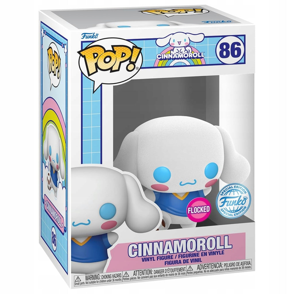 FUNKO POP! SANRIO HELLO KITTY AND FRIENDS CINNAMOROLL FLOCKED FUNKO SPECIAL EDITION no86