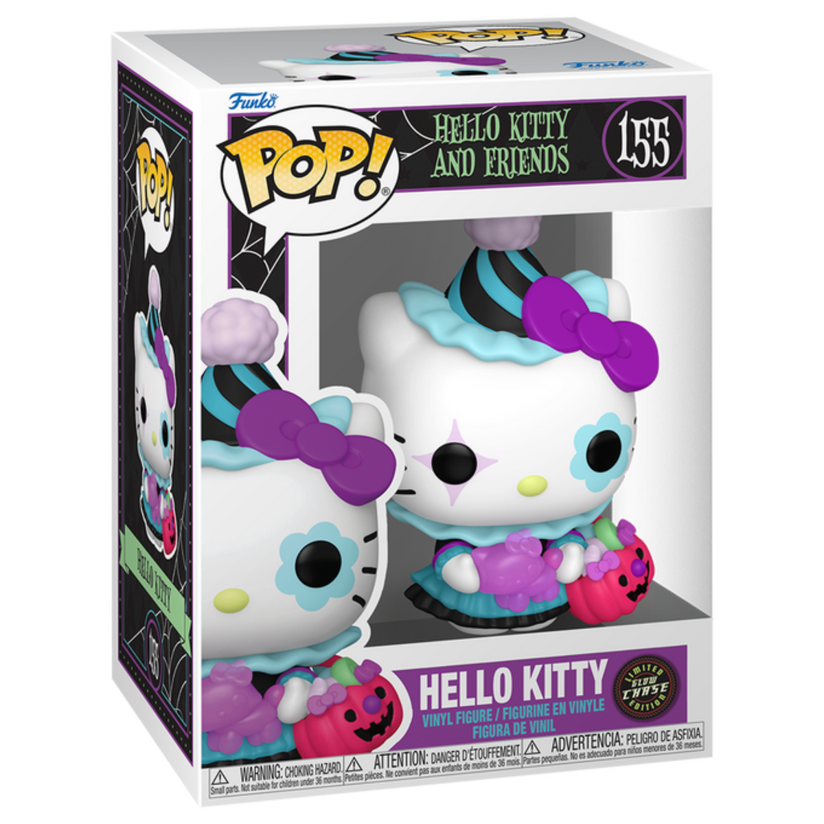 FUNKO POP! SANRIO HELLO KITTY AND FRIENDS HELLO KITTY SPOOKY GITD CHASE no155