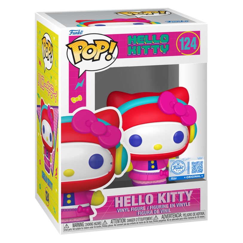 FUNKO POP! SANRIO HELLO KITTY ARCADE OUTFIT FUNKO SPECIAL EDITION no124