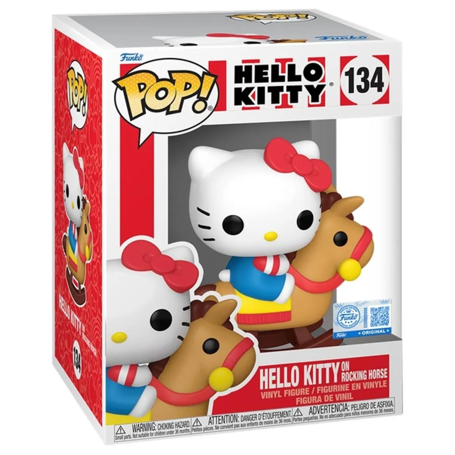 FUNKO POP! SANRIO HELLO KITTY HELLO KITTY ON ROCKING HORSE FUNKO SPECIAL EDITION no134