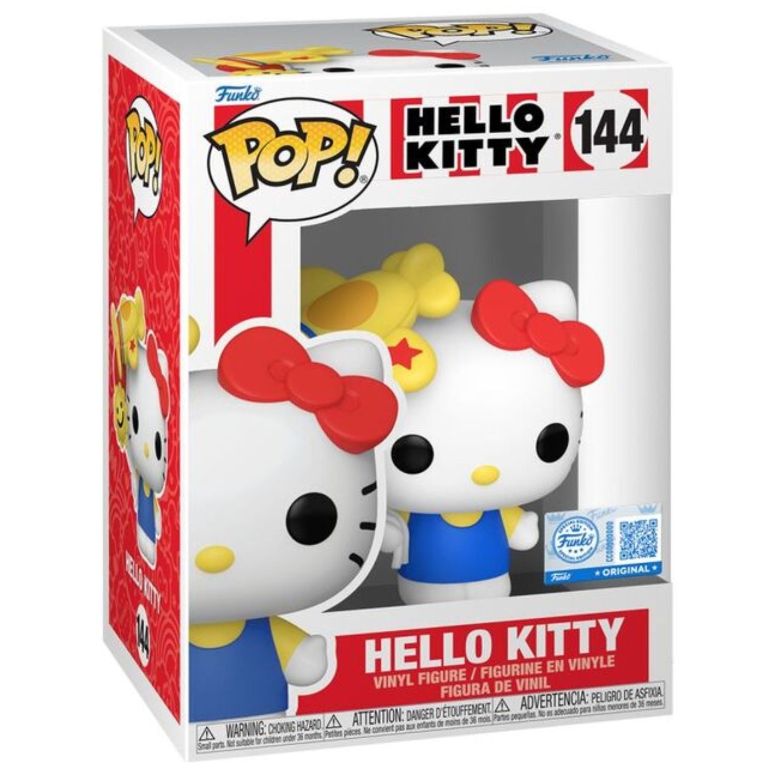 FUNKO POP! SANRIO HELLO KITTY HELLO KITTY WITH PLANE FUNKO SPECIAL EDITION no144