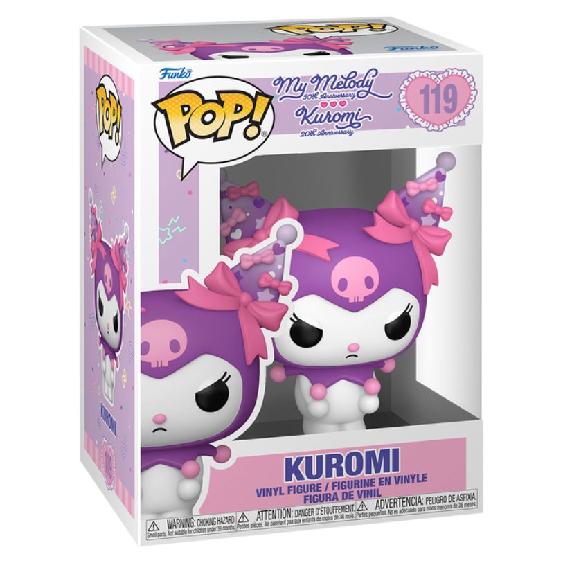 FUNKO POP! SANRIO KUROMO 20TH ANNIVERSARY KUROMI no119