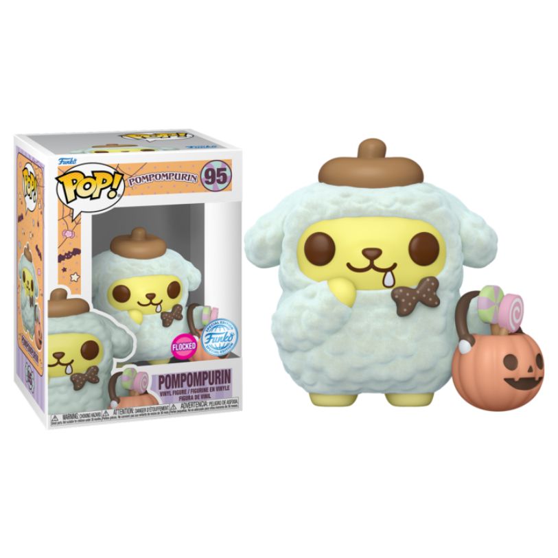 FUNKO POP! SANRIO POMPOMPURIN FLOCKED FUNKO SPECIAL EDITION no195