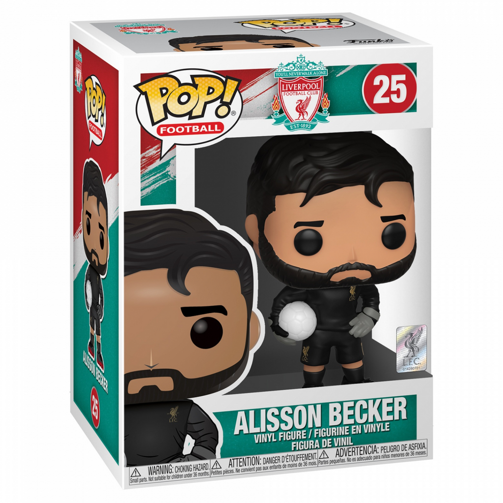 FUNKO POP! SOCCER FOOTBALL ALISSON BECKER no25