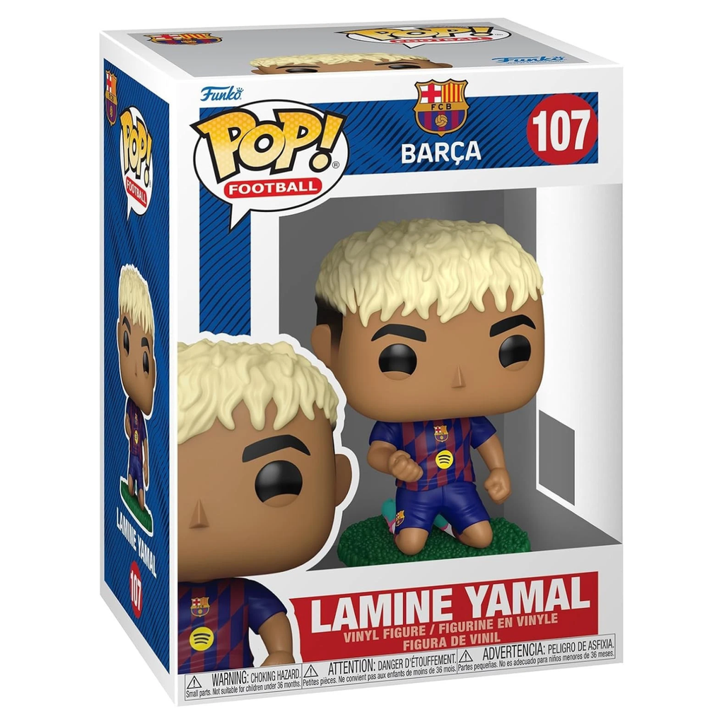 FUNKO POP! SOCCER FOOTBALL BARCELONA LAMINE YAMAL no107