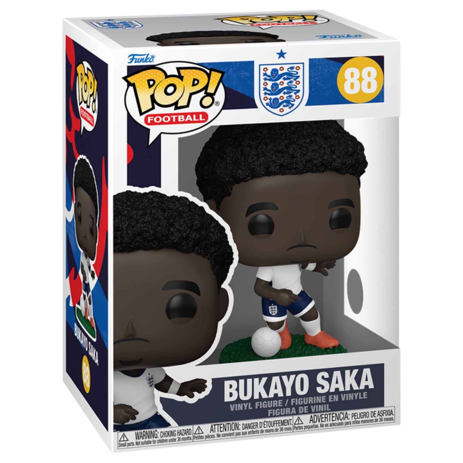 FUNKO POP! SOCCER FOOTBALL ENGLAND BUKAYO SAKA no88