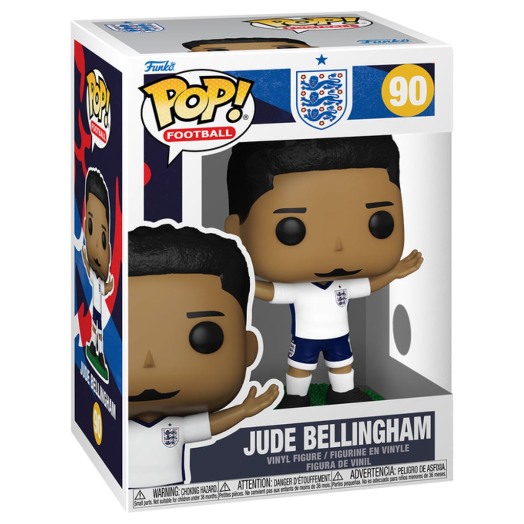 FUNKO POP! SOCCER FOOTBALL ENGLAND JUDE BELLINGHAM no90