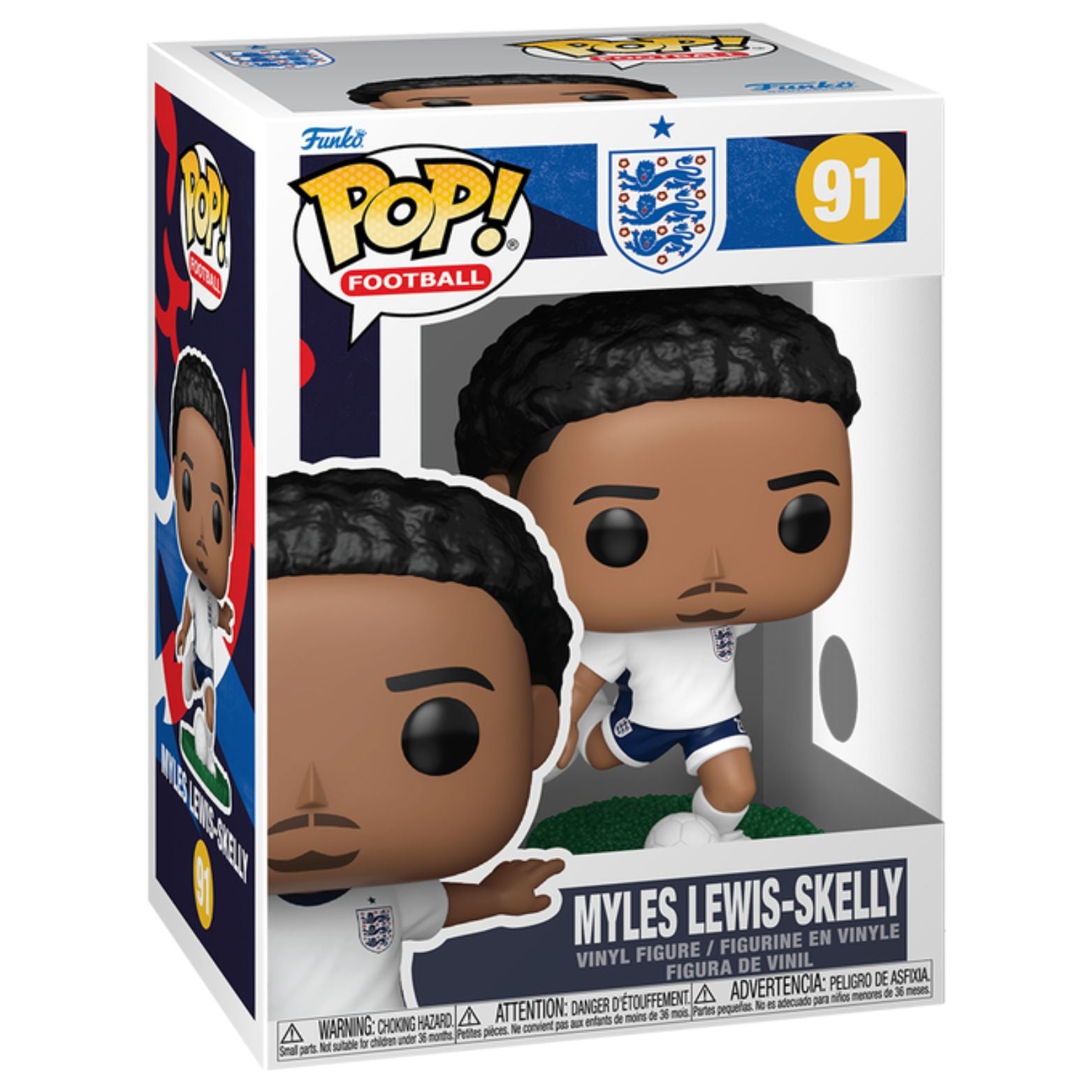 FUNKO POP! SOCCER FOOTBALL ENGLAND MYLES LEWIS-SKELLY no91